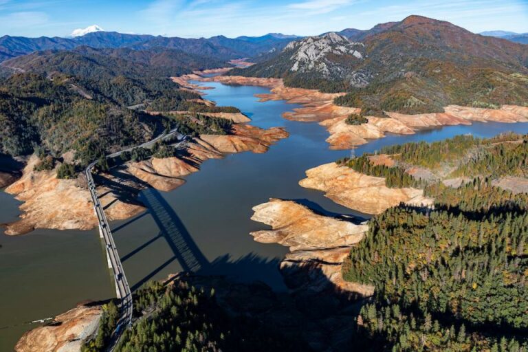 Lake Shasta in a Drought