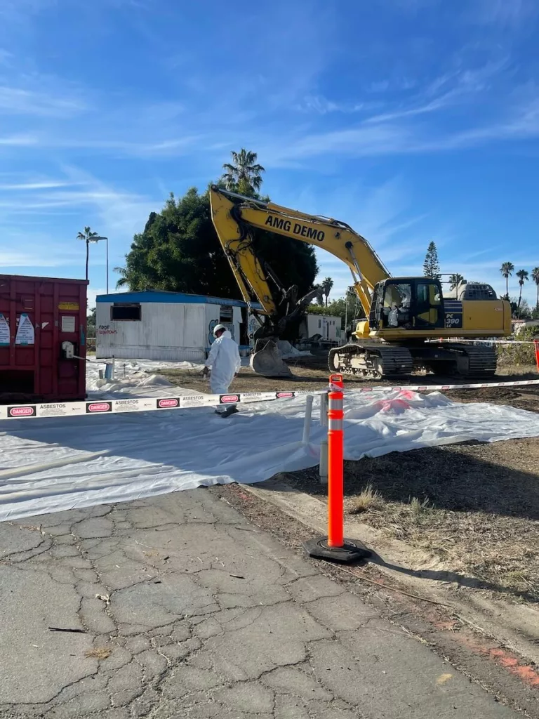 cleanup begins of abandoned mobile homes