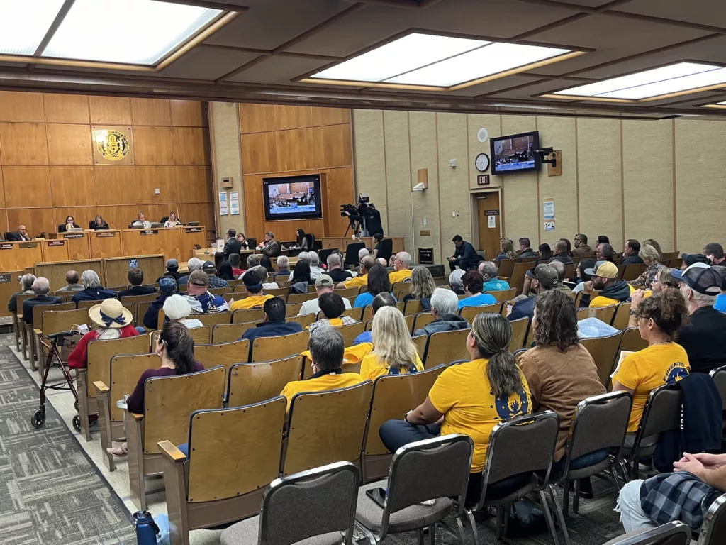 City planning meeting with Friends of Campland in attendance