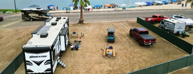 warm winter camping destinations