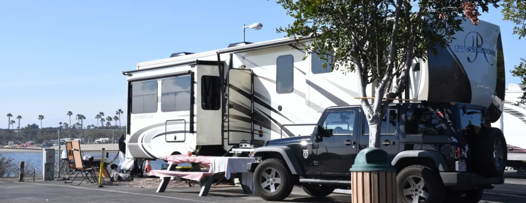 Waterfront RV Park Camping